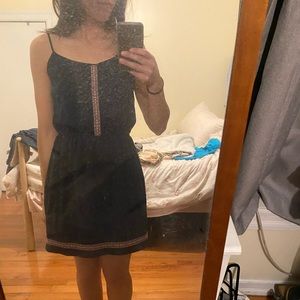 Navy blue Aqua summer dress